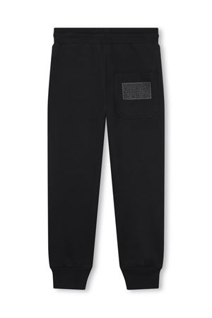 pantalone in cotone nero MARC JACOBS KIDS | W6031509B